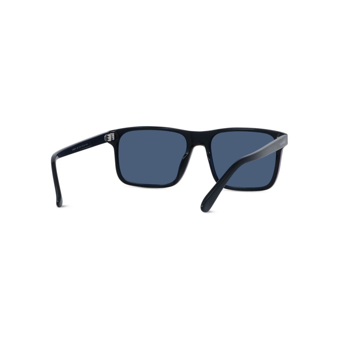 Vuarnet Vu40010i Rectangular Acetate Sunglasses With Tinted Lenses