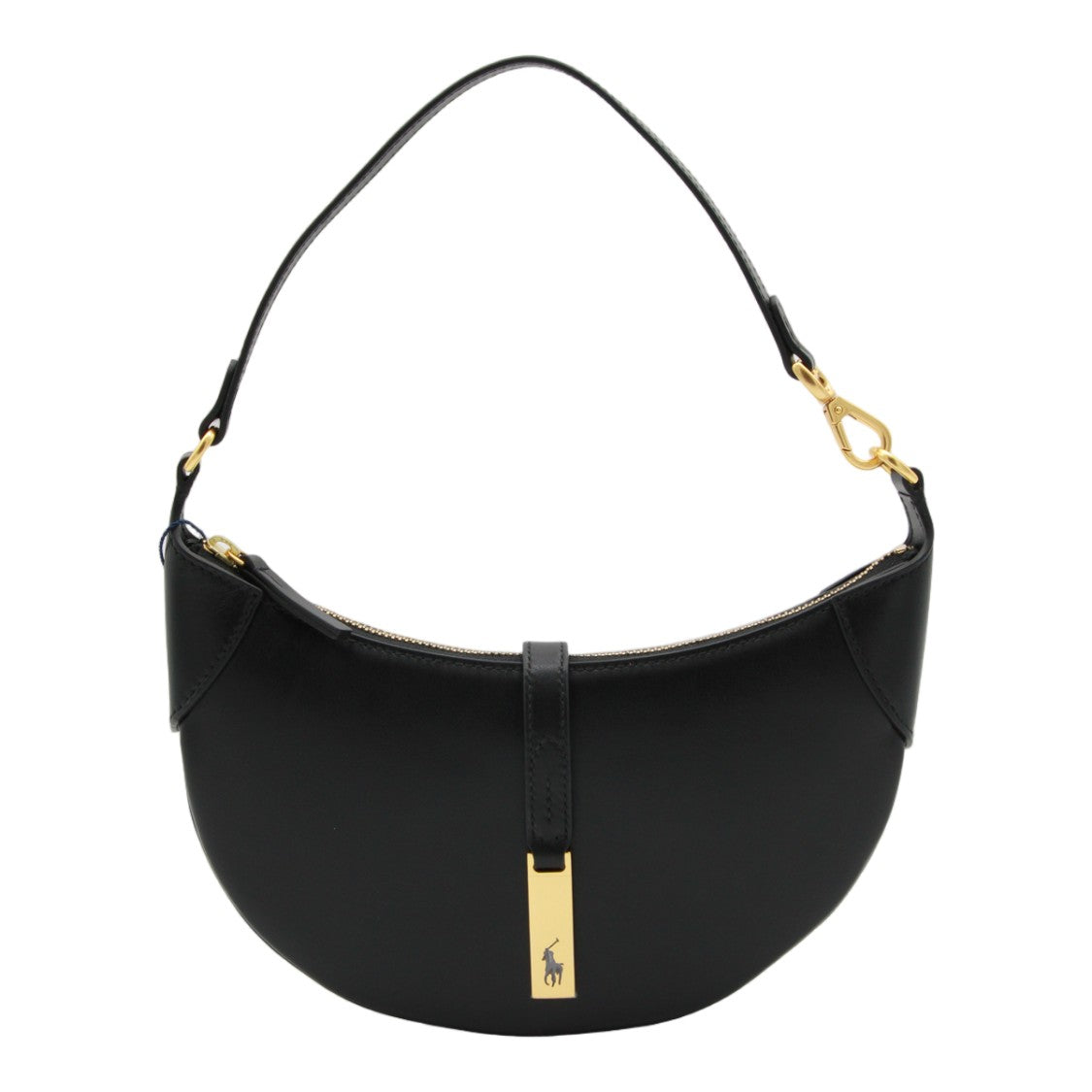 Polo Ralph Lauren Crescent-Shaped Minimalist Shoulder Bag