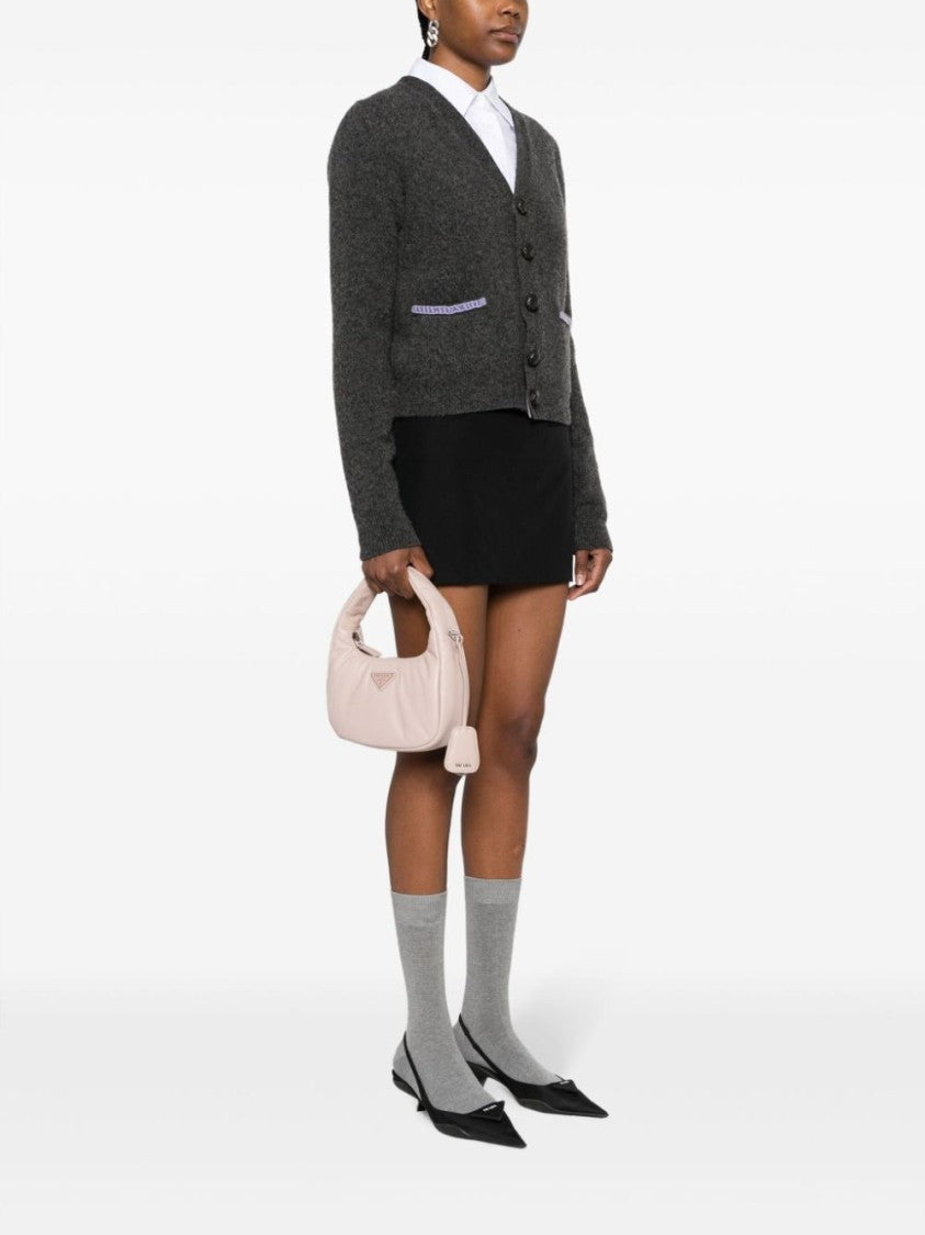 Prada Mini Padded Leather Shoulder Bag