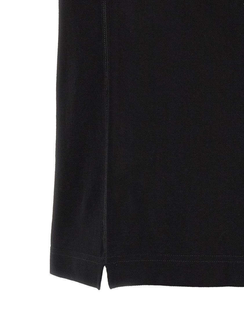 Dolce & Gabbana Logo Plate Polo Shirt