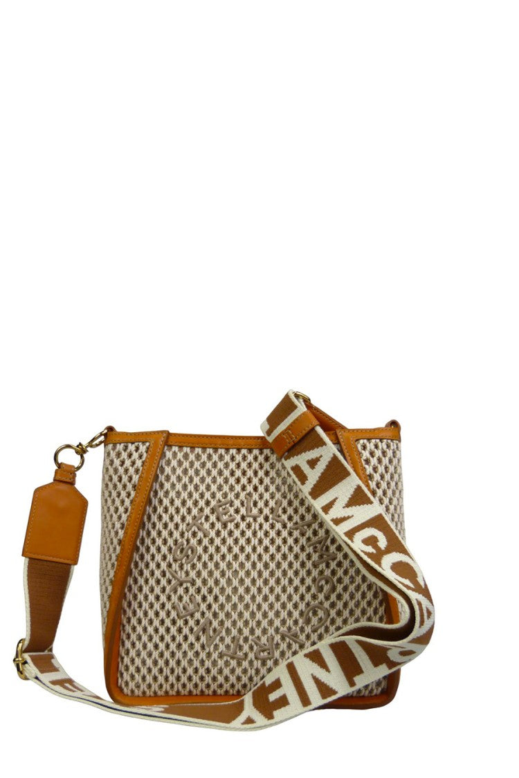 Stella Mccartney Multicolor Stella Logo Rope-Mesh Shoulder Bag
