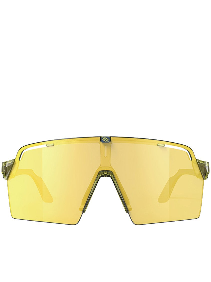 Rudy Project Sporty Semi-Rimless Yellow-Tinted Sunglasses