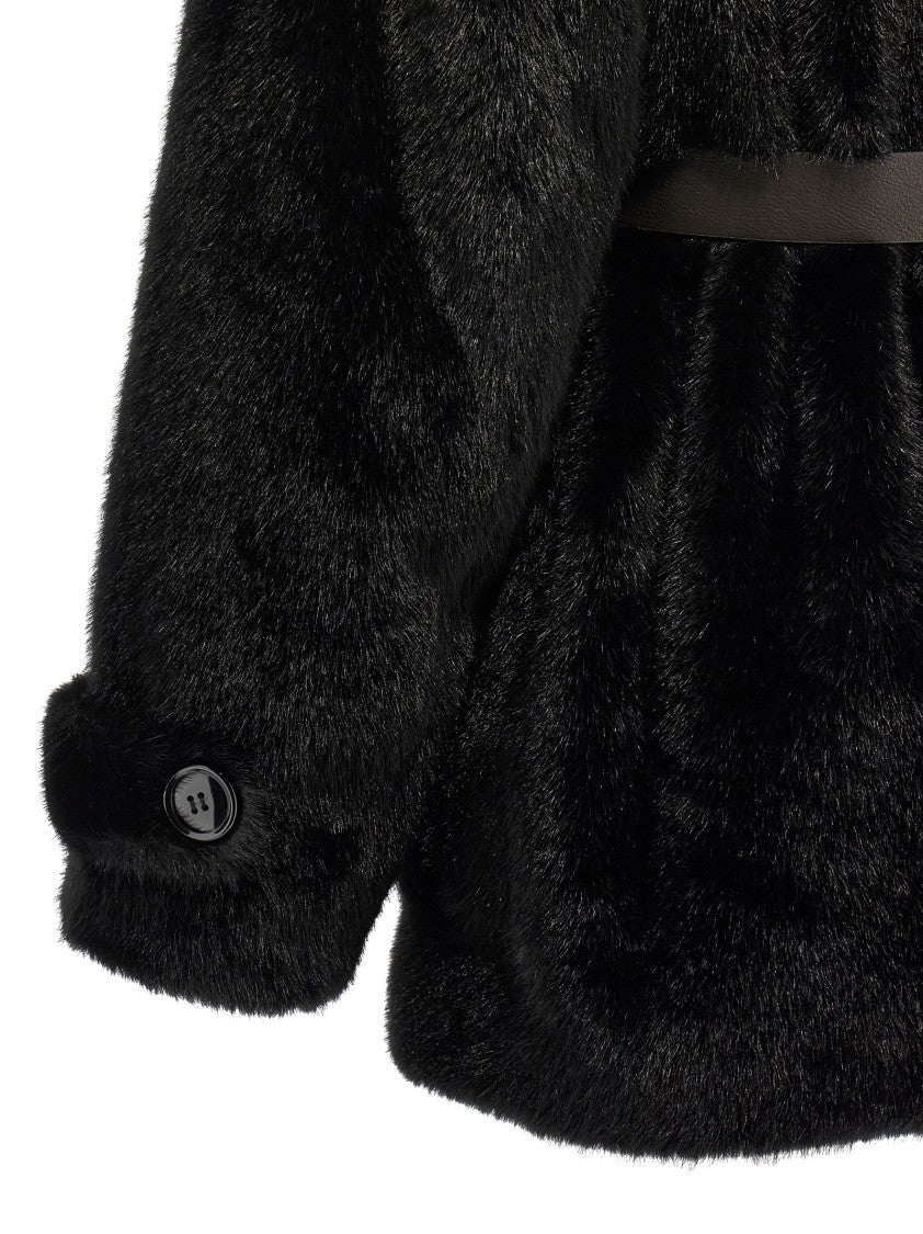 P.A.R.O.S.H. Faux Fur Coat