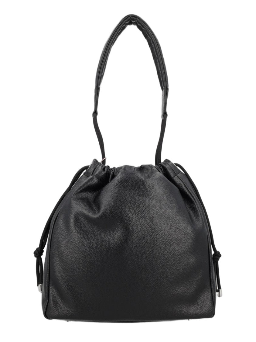 Vivienne Westwood Soft Textured Bucket Bag With Drawstring Closure