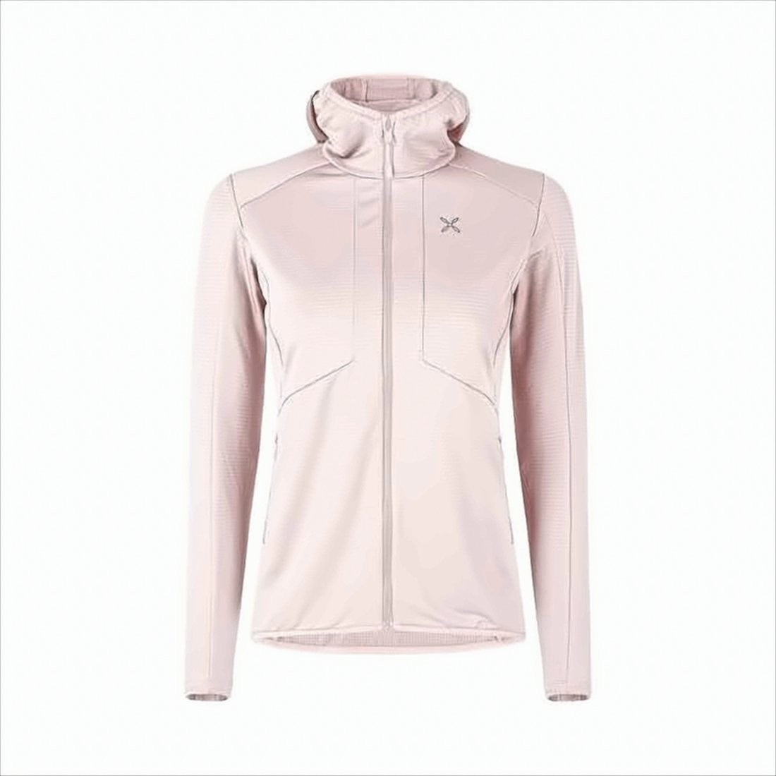 Montura Fitted Pink Activewear Jacket With Hood