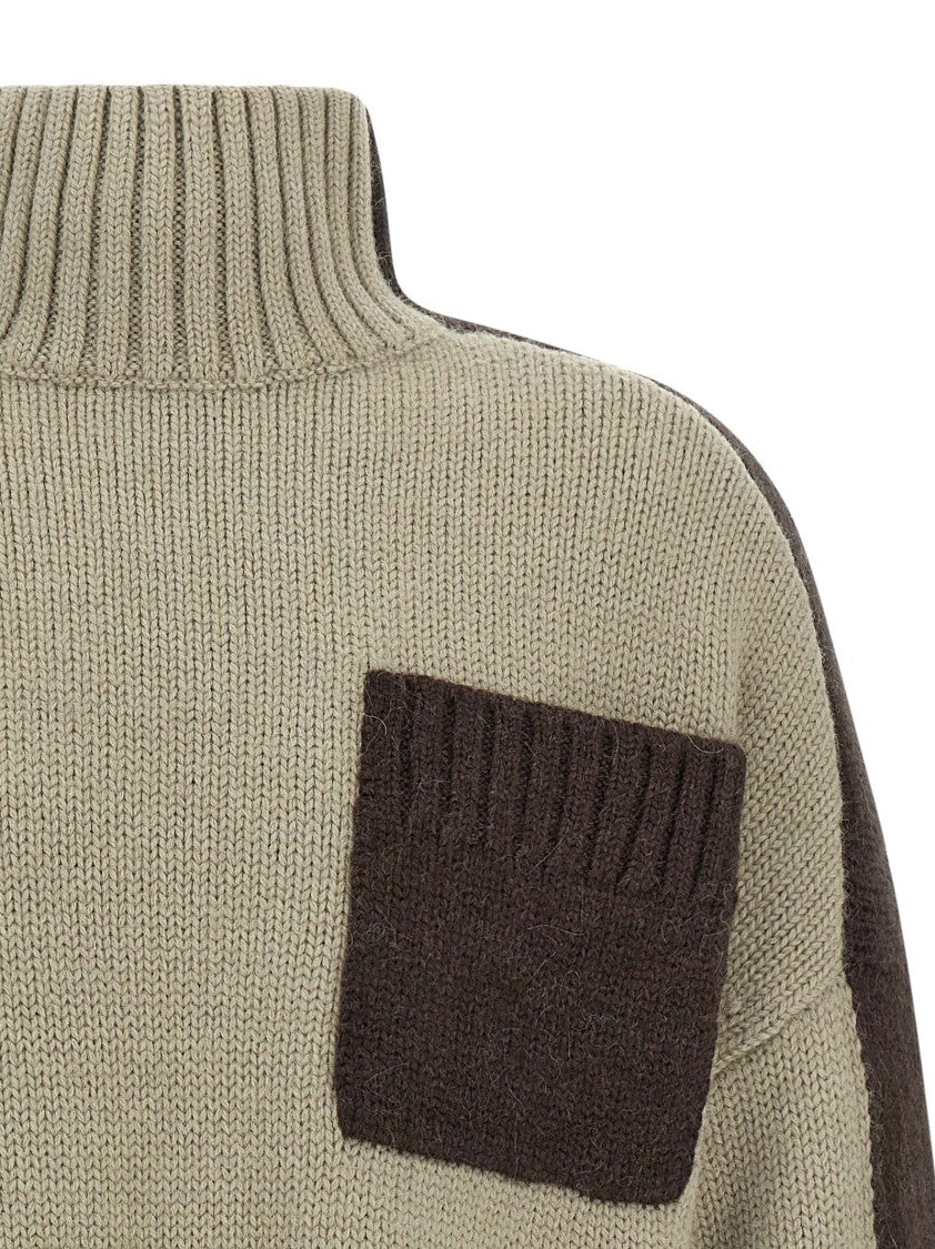 J. W. Anderson 'Two Tone Patch Pocket' Sweater