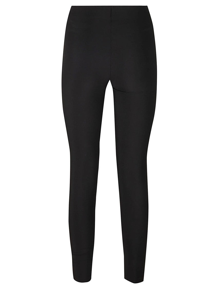 Wolford Sculpted Black Scuba Leggings With High Waist Design