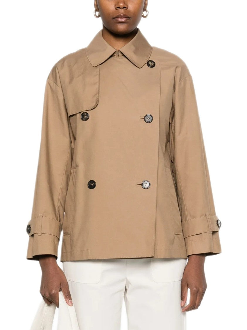 Max Mara Cropped Double-Breasted Coat