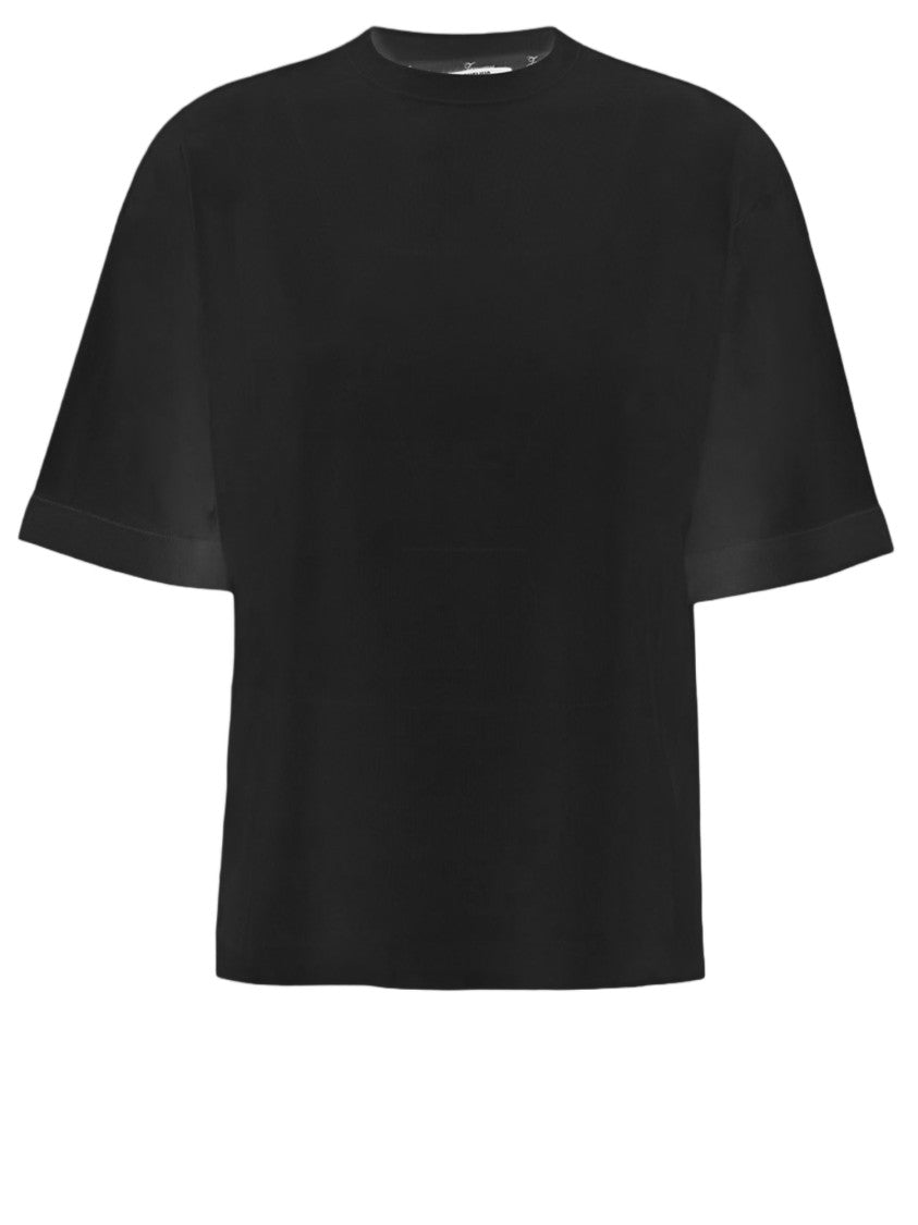 Jacquemus Black La Ventadou Paper Jersey T-Shirt