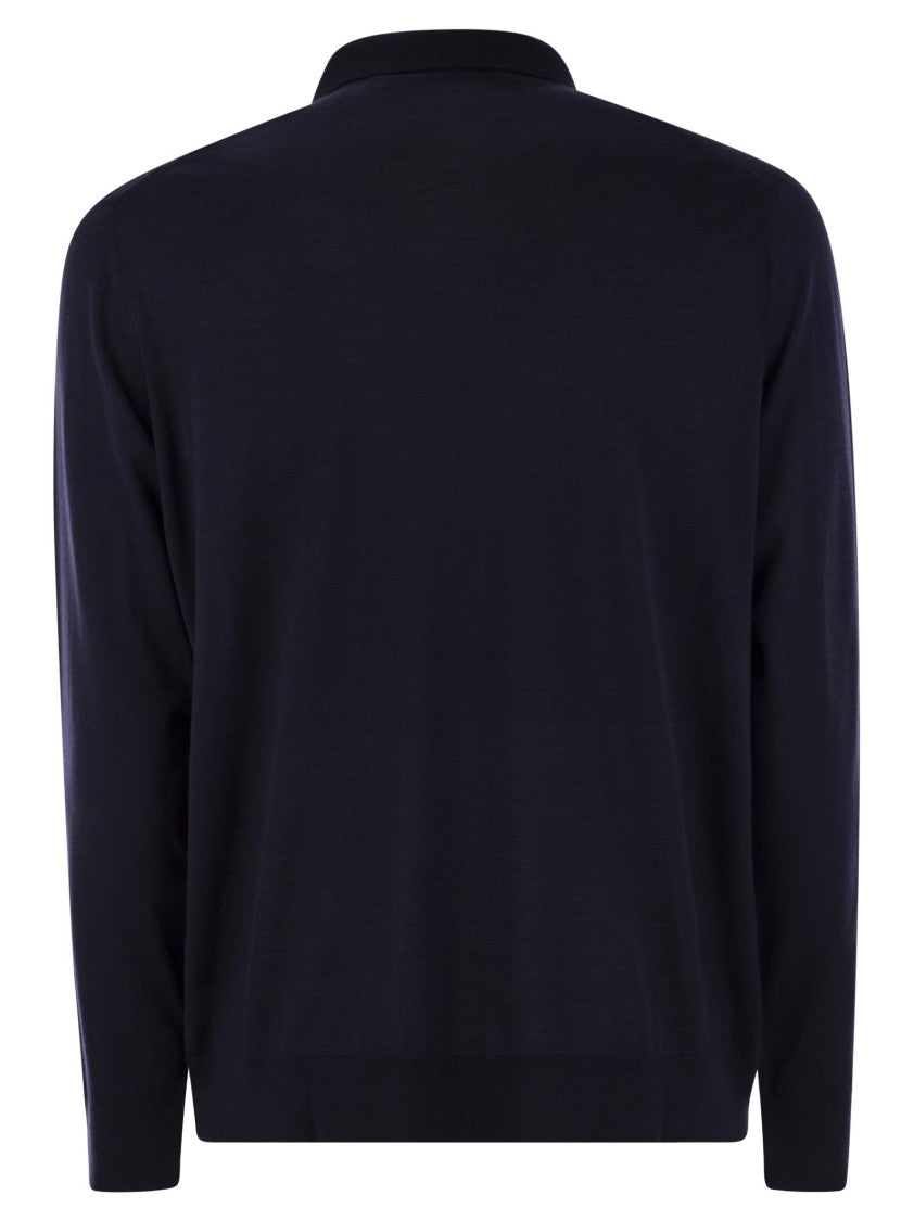 Kiton Wool Polo Shirt