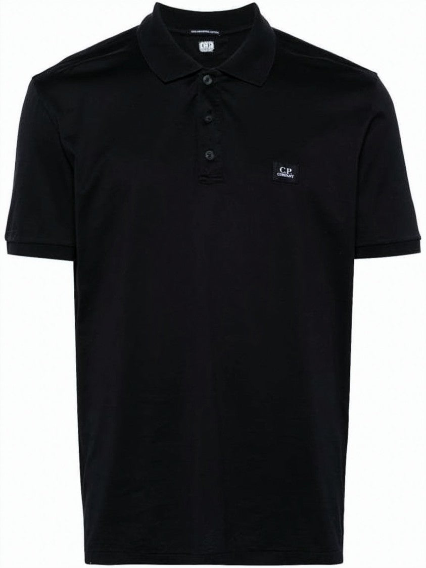 C.P. Company Classic Short-Sleeve Polo Shirt With Traditional Collar