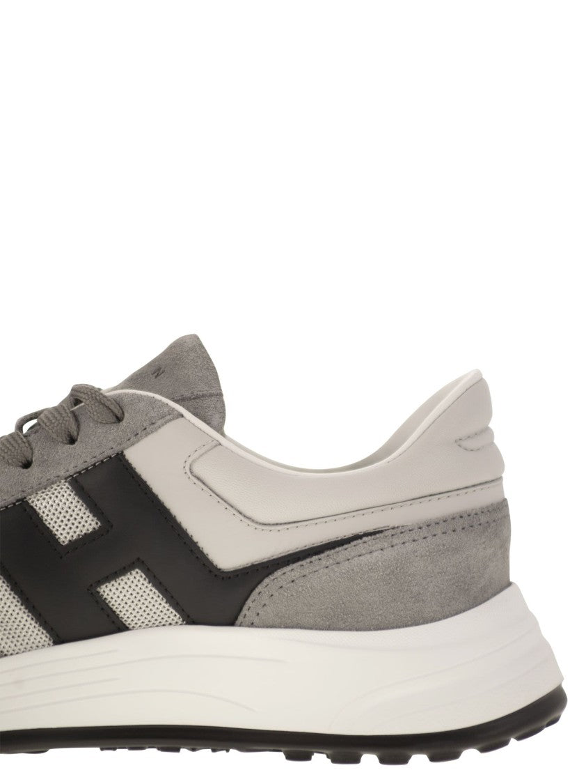 Hogan Hyperlight Trainers With Lateral Oblique H Detail