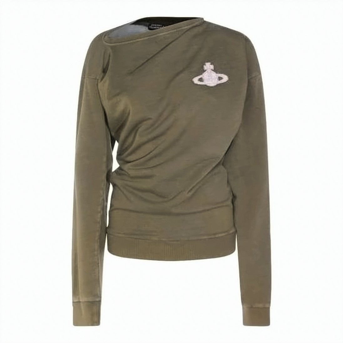 Vivienne Westwood Relaxed-Fit Long-Sleeve Shirt With Bold Graphic Emblem