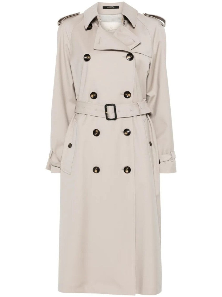 Montecore Double-Breasted Wool Trench Coat