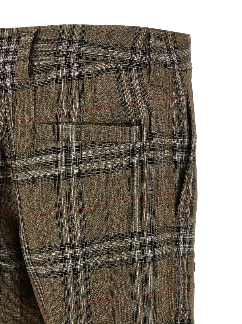 Burberry Check Jacquard Trousers