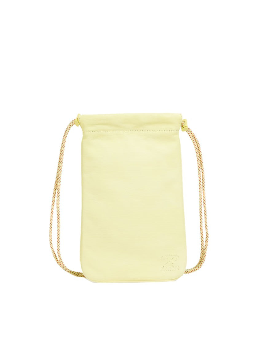 Zimmermann Logo Leather Pouch Crossbody Bag