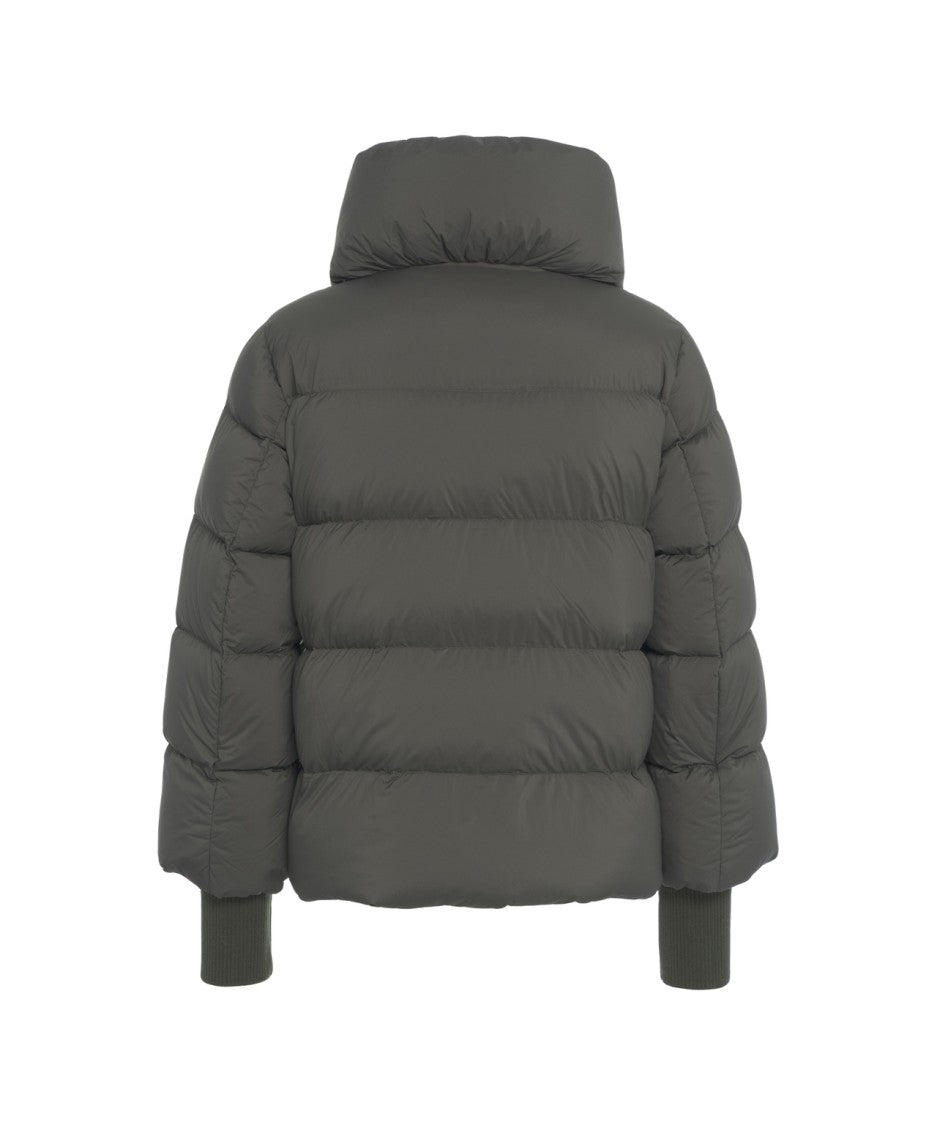 Add Matte Finish Short Puffer Jacket