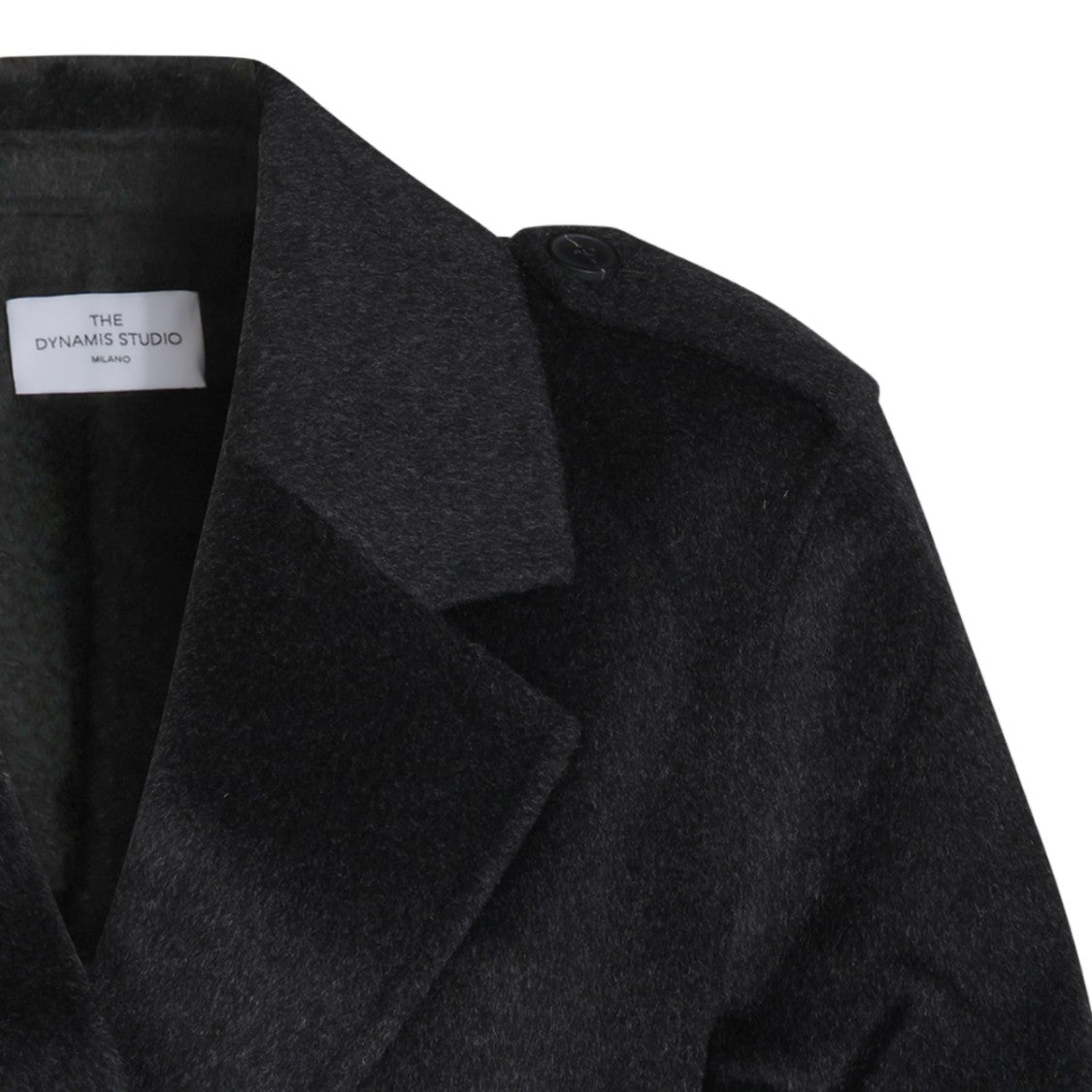 The Dynamis Studio Long Double-Breasted Wide-Lapel Coat