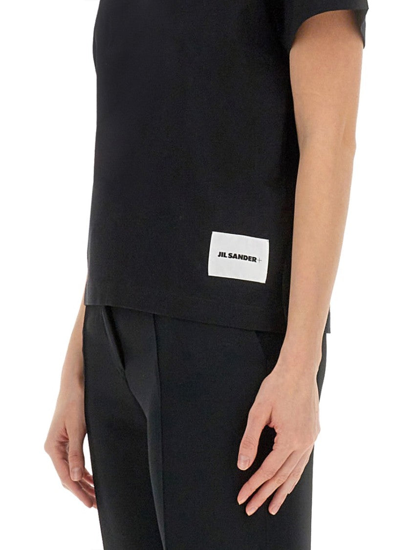 Jil Sander Regular Fit Cotton Crewneck T-Shirt