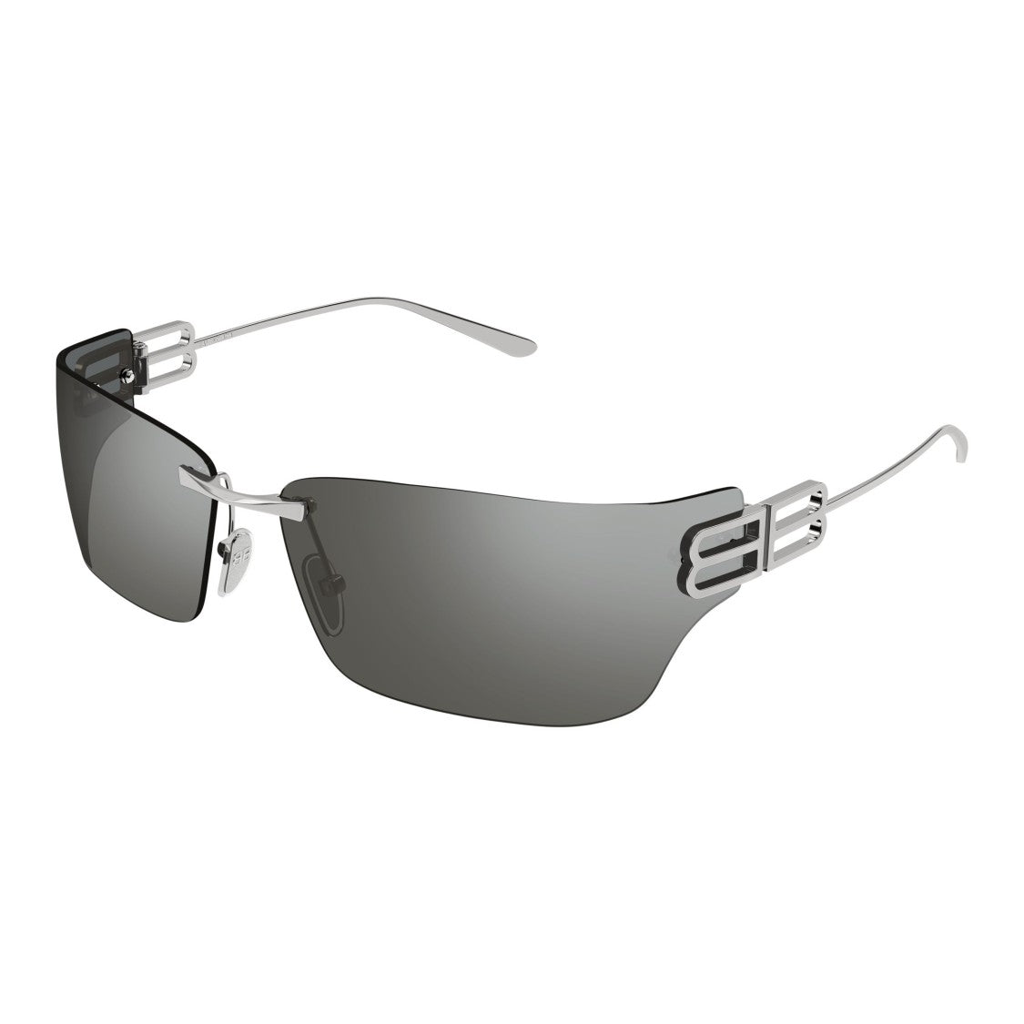 Balenciaga Bb0485sa Rimless Sunglasses