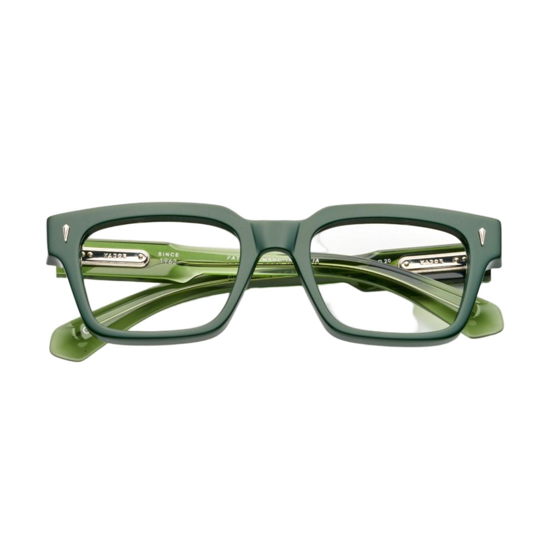 Kador Premium 1 Rectangular Frame Sunglasses With Translucent Temples