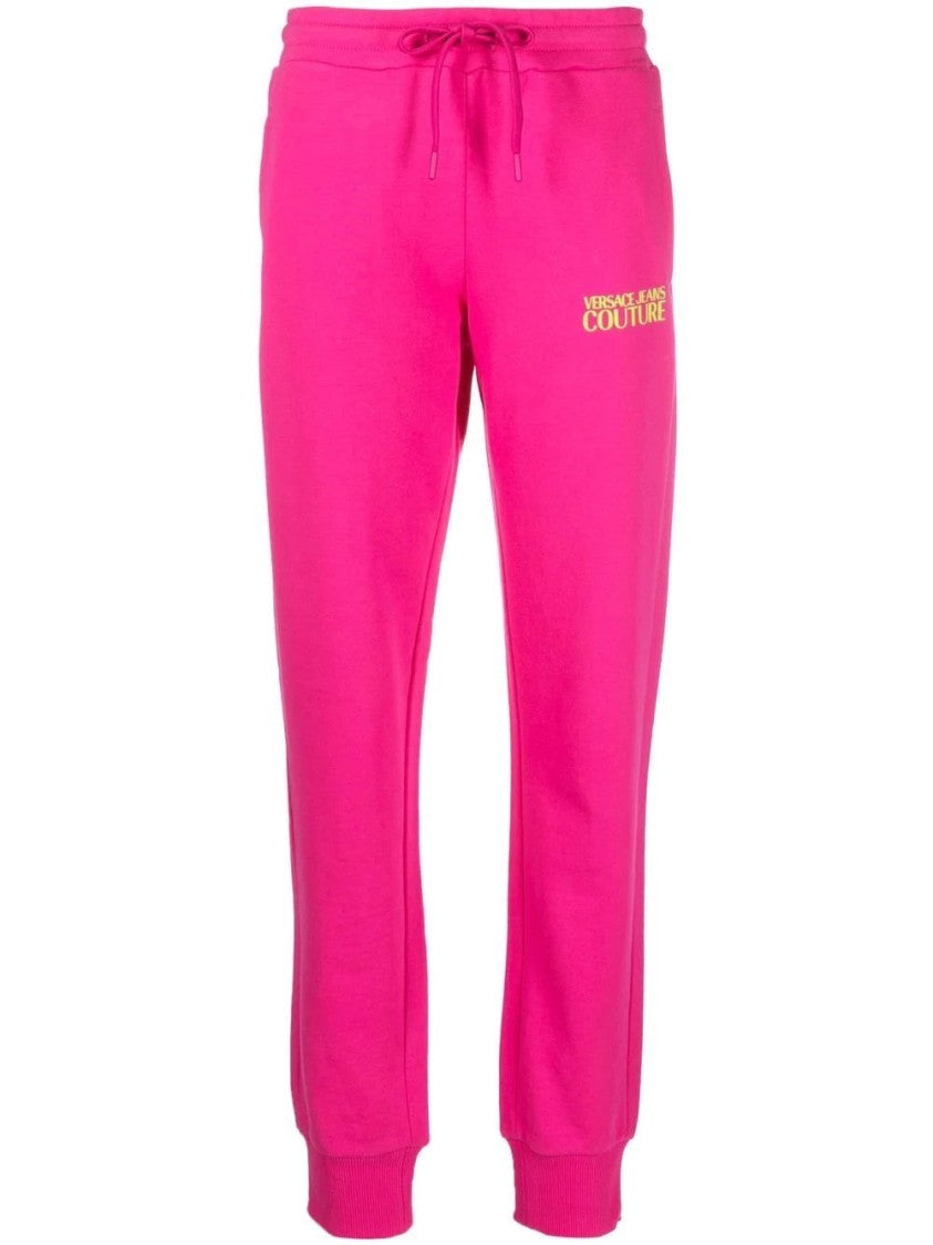 Versace Jeans Couture Relaxed Fit Activewear Trousers With Logo Detail