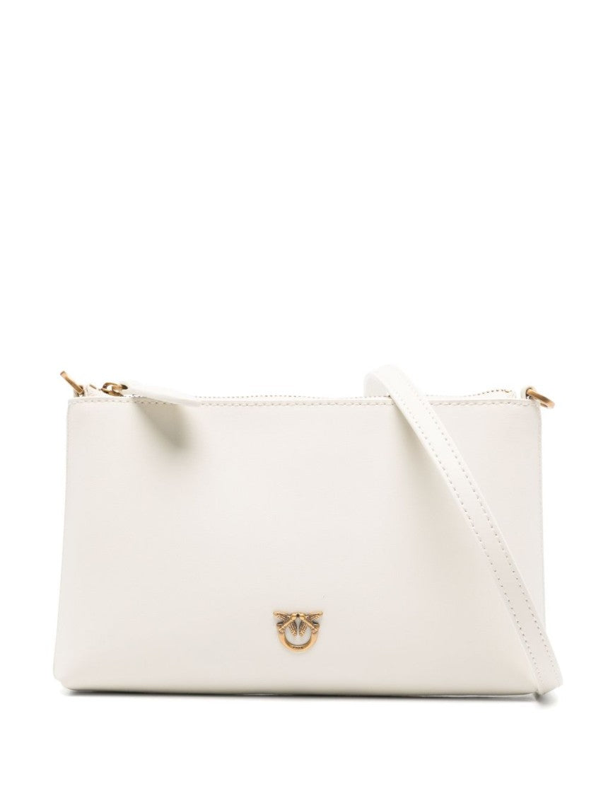 Pinko Rectangular Calfskin Shoulder Bag