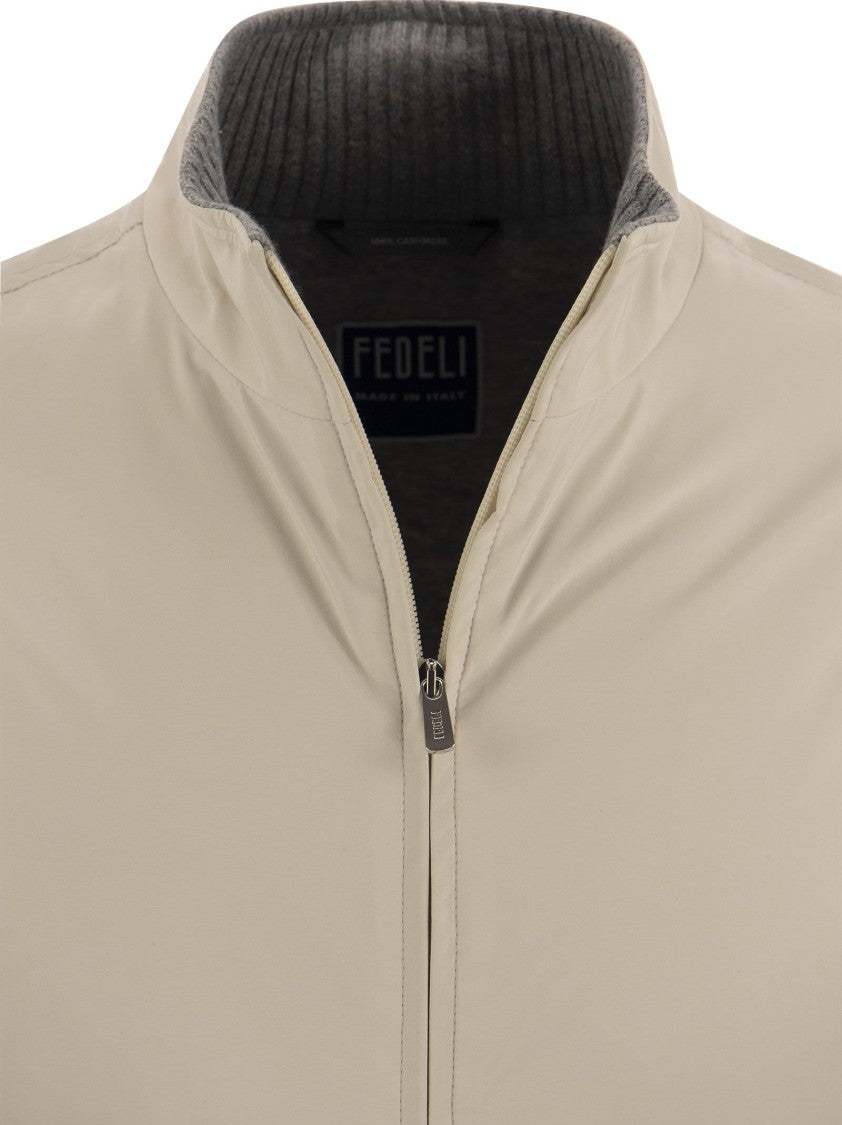 Fedeli Mid-Weight Cashmere-Lined Jacket