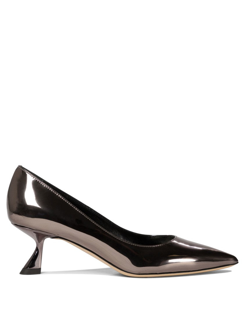 Ninalilou Mirror Finish Leather Pumps
