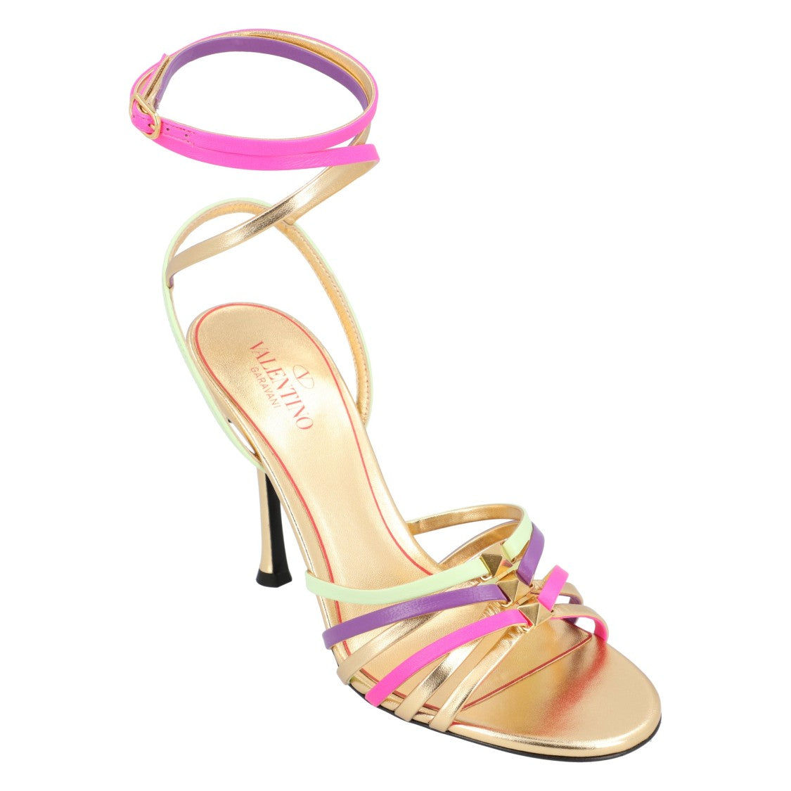 Valentino Rockstud Strappy Sandals