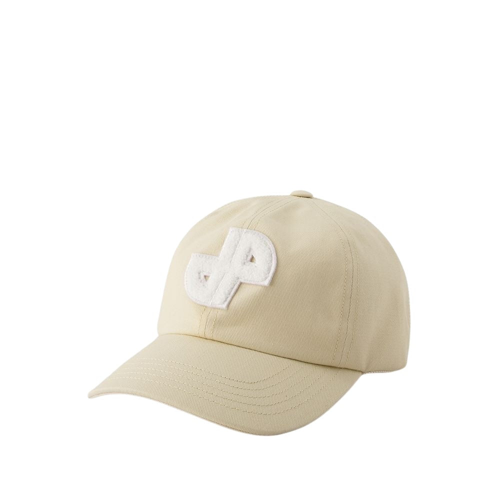 Patou Unisex Jp Cap - Cotton - Beige