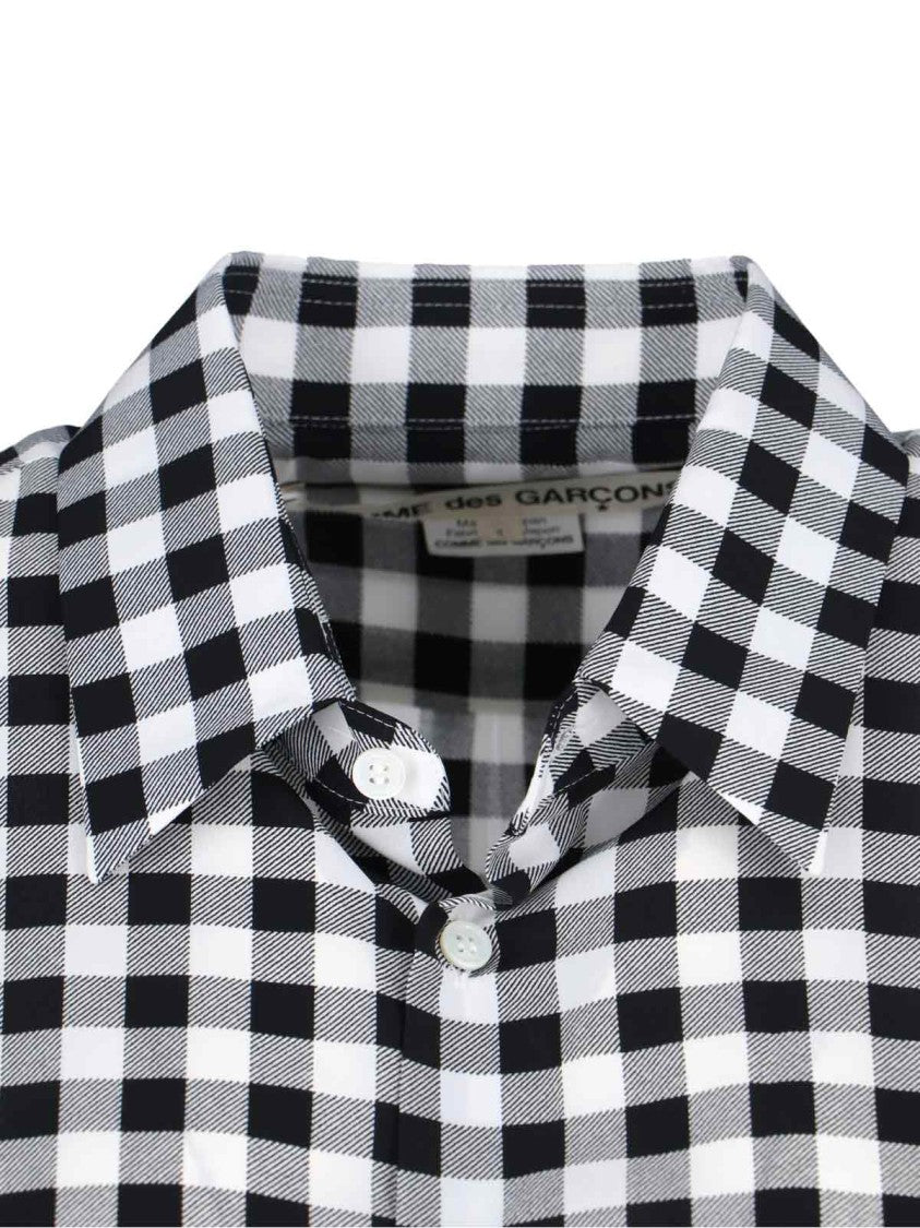 Comme Des Garçons Checked Shirt – Black/White