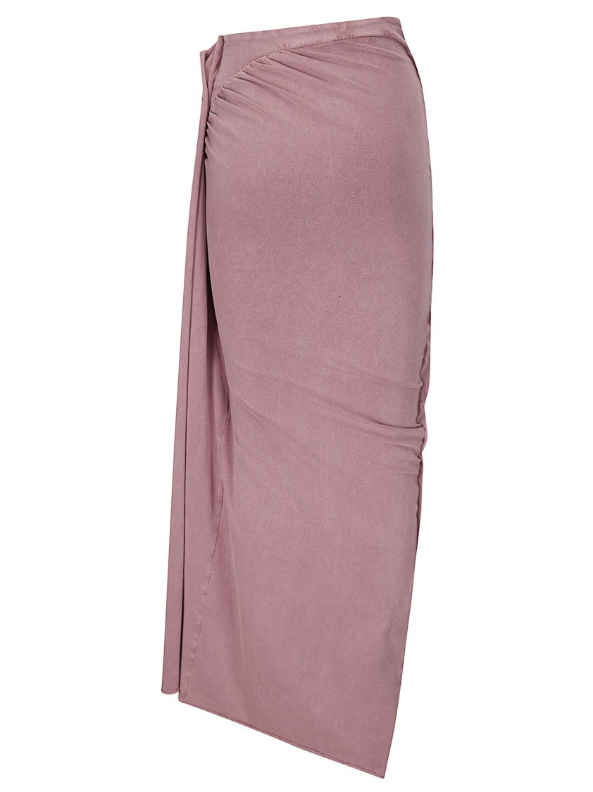 Ottolinger Pink Slitted Maxi Skirt