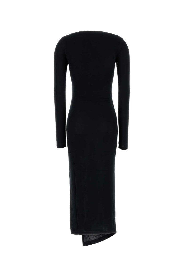 Isabel Marant Étoile Black Stretch Modal Jelina Dress