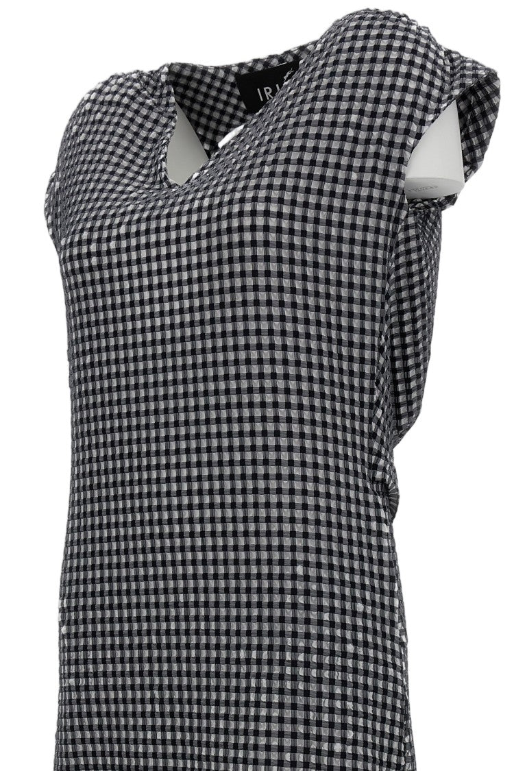 Irie' Multicolour Pattern Dress With Dynamic Visual Appeal