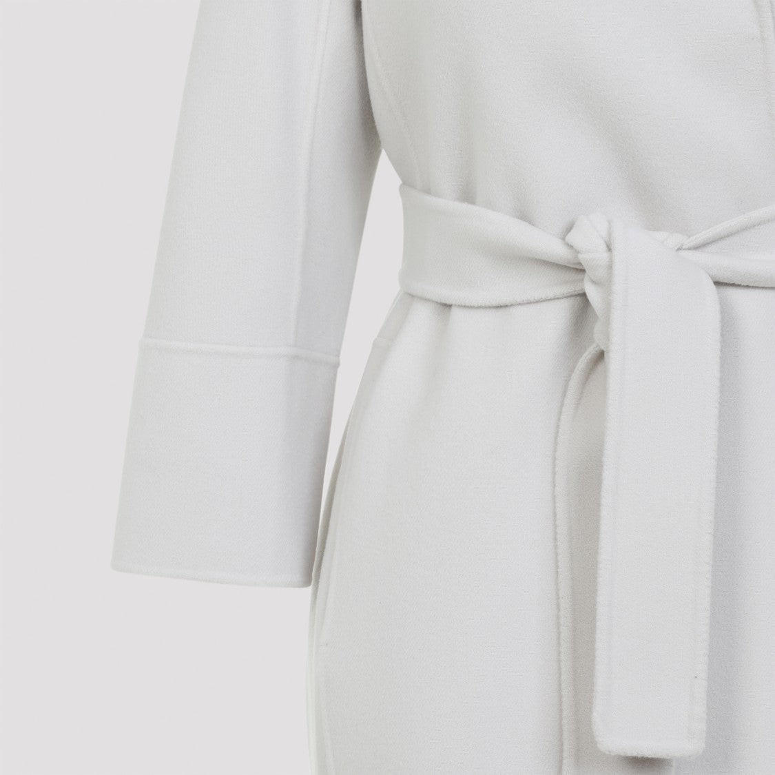 Max Mara Tailored Knee-Length Coat With Notched Lapel