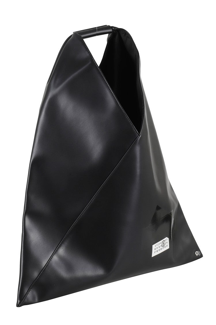 Mm6 By Maison Margiela Triangular Black Handbag