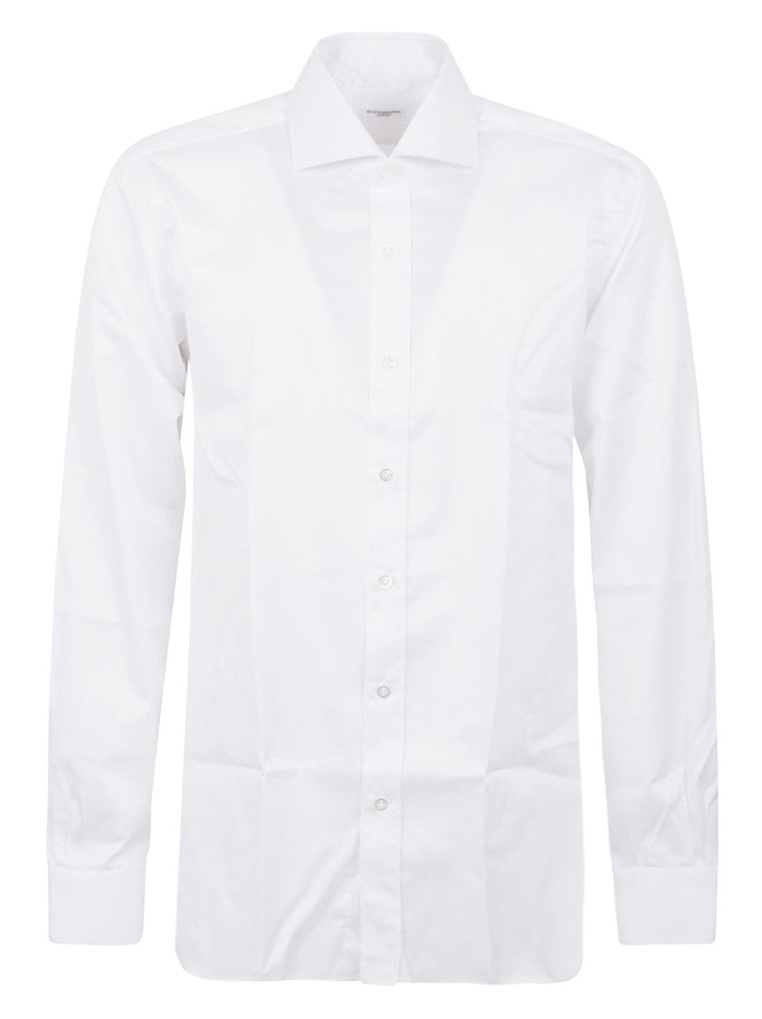 Buonamassa Classic Cotton Shirt With Design And Durable Comfort