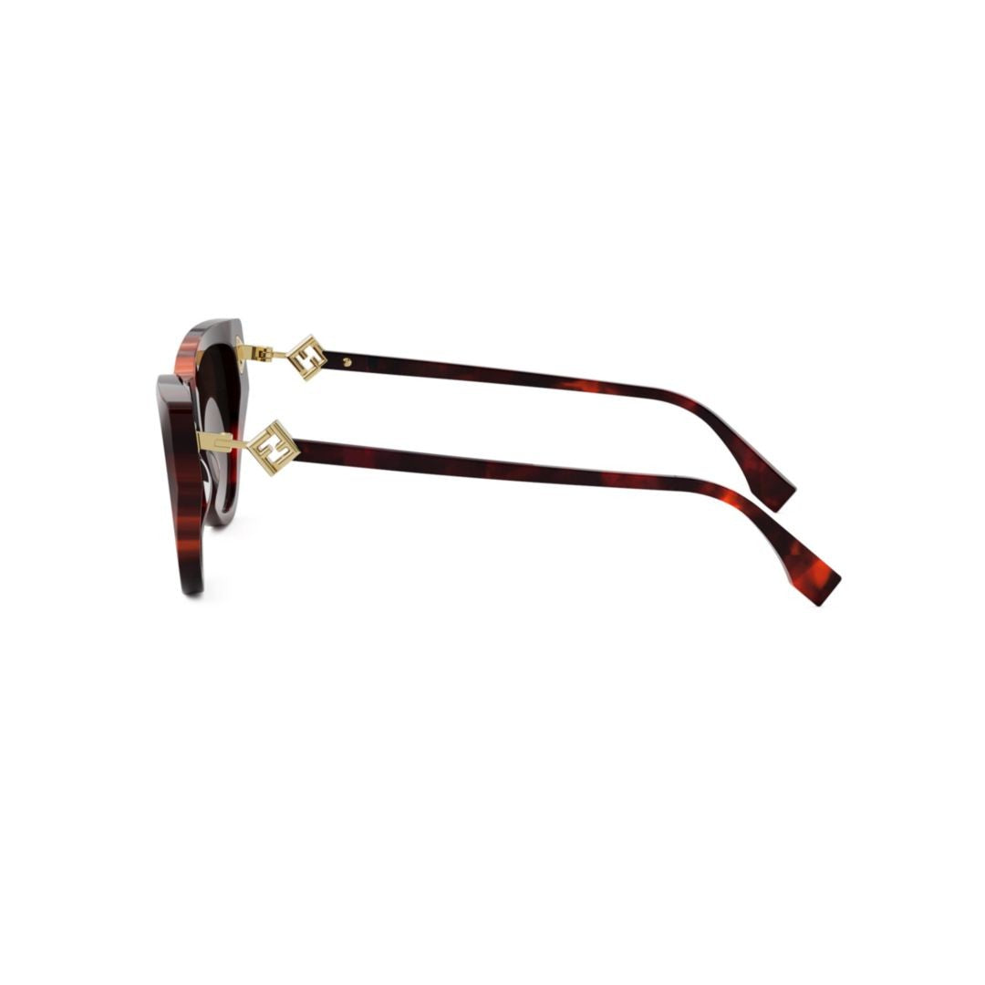 Fendi Fe40149i Cat-Eye Acetate Sunglasses
