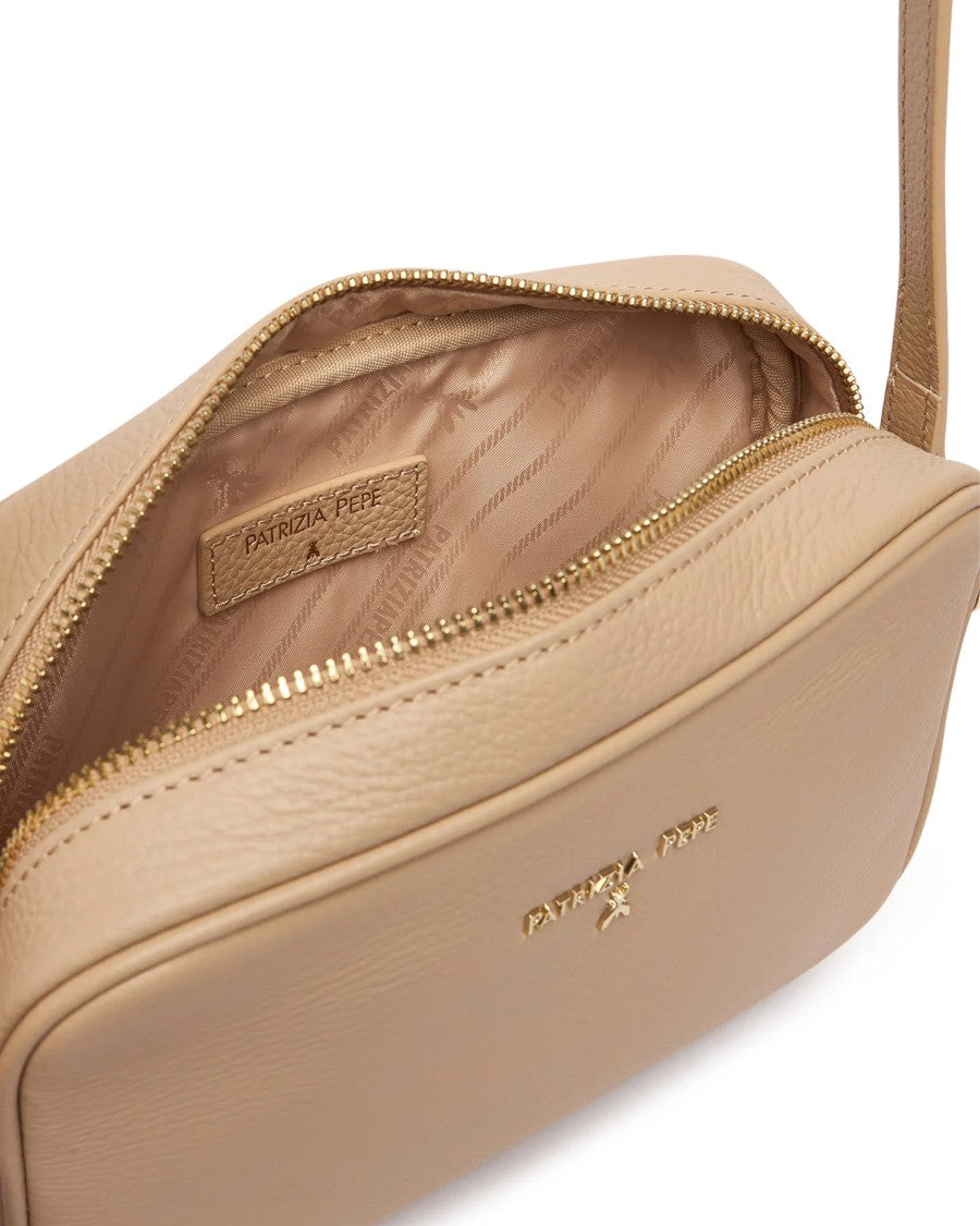 Patrizia Pepe Warm Skin Crossbody Bag