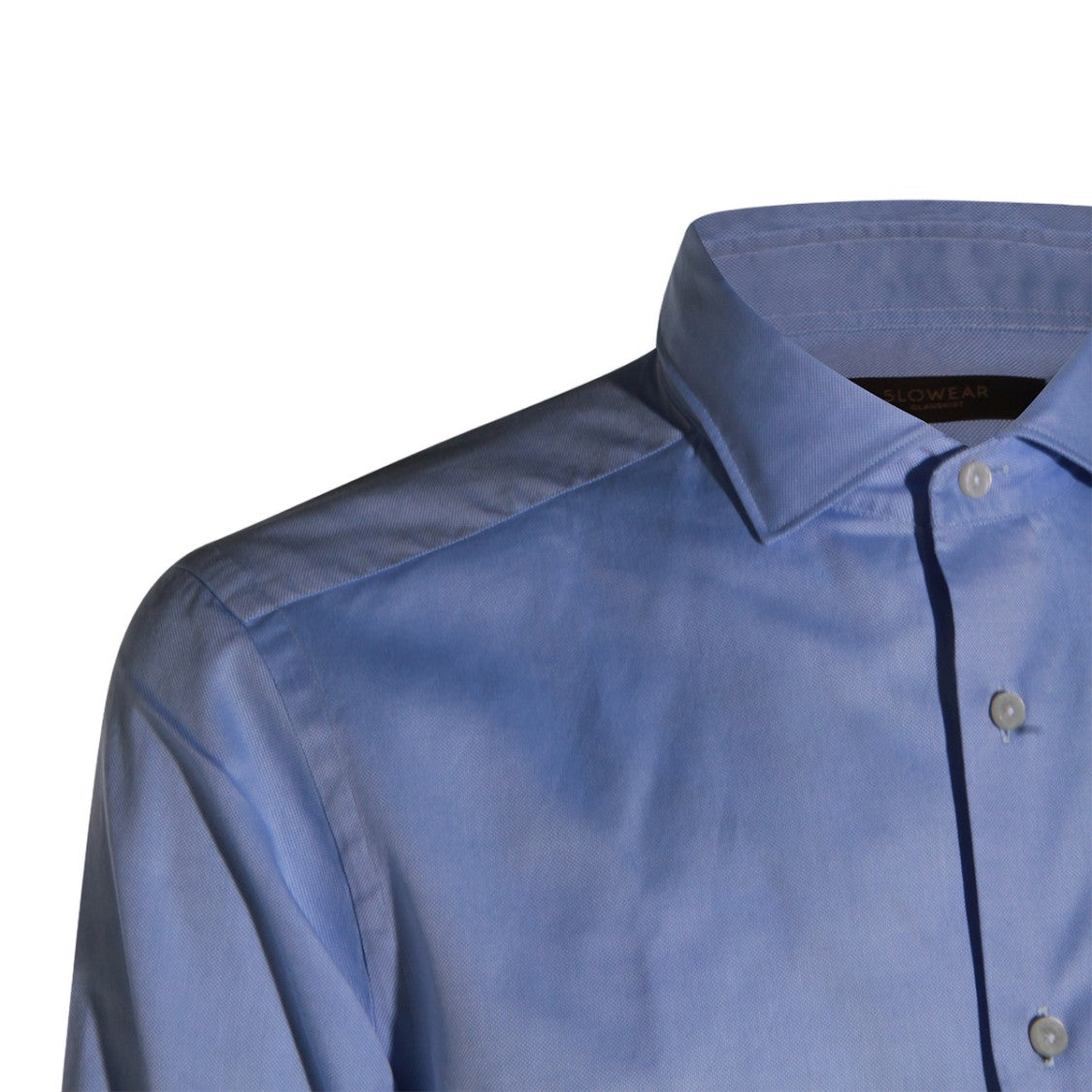 Glanshirt Classic Long-Sleeve Button-Down Shirt With Pointed Collar