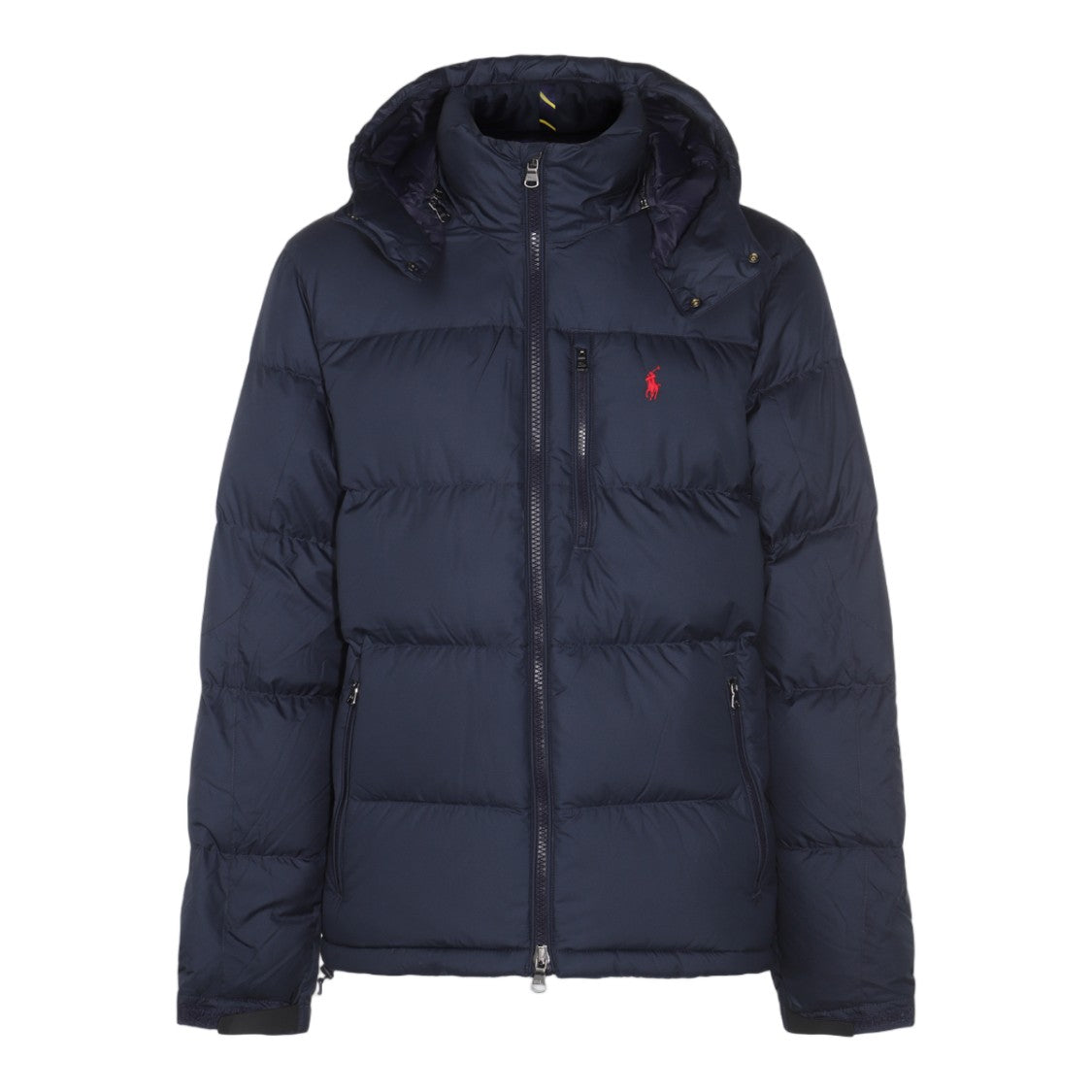 Polo Ralph Lauren Padded Coat With Quilted Design And Zippered Pockets