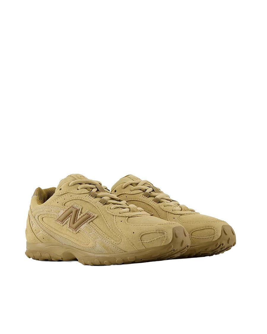 New Balance 204L Suede Technical Mesh Low-Profile Sneakers