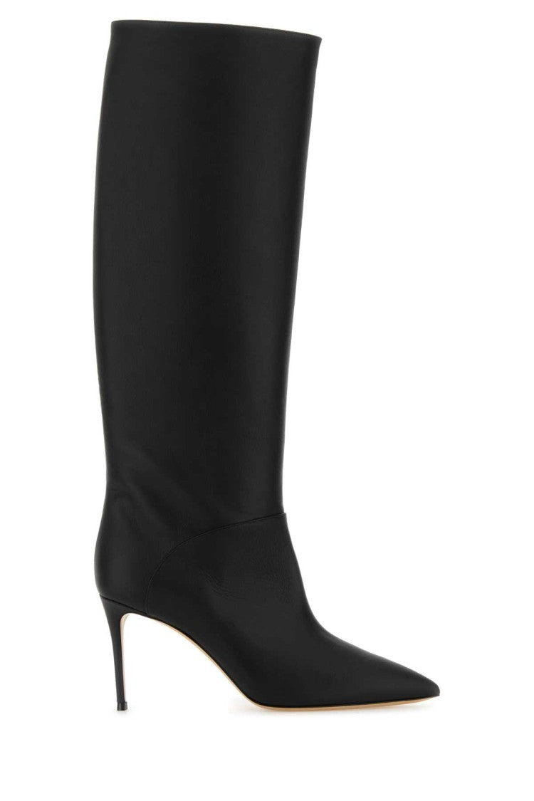 Casadei Black Leather Boots
