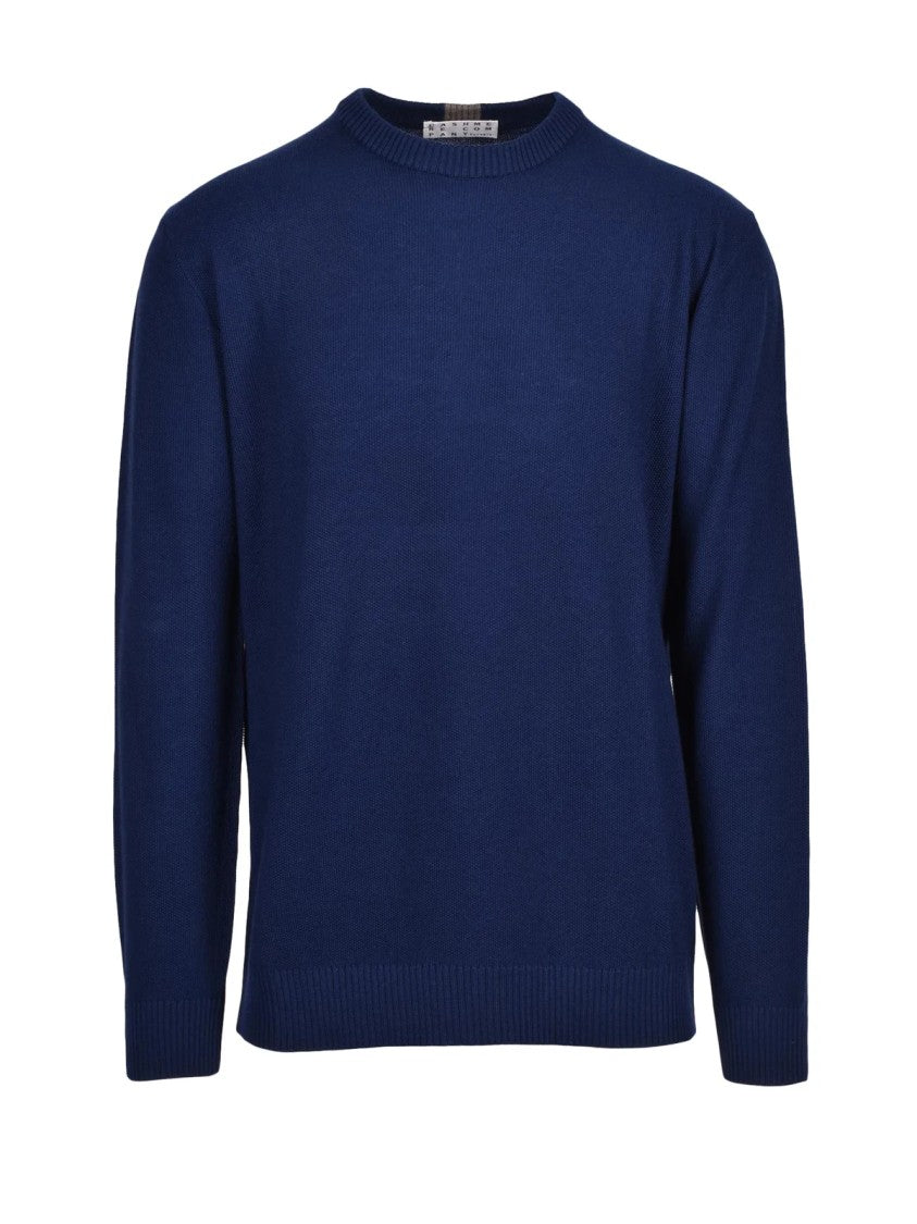 Cashmere Company P. Extrafine Merino Wool Crew Neck Sweater