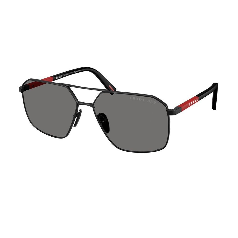 Prada Linea Rossa Ps A50s Squared Aviator Sunglasses