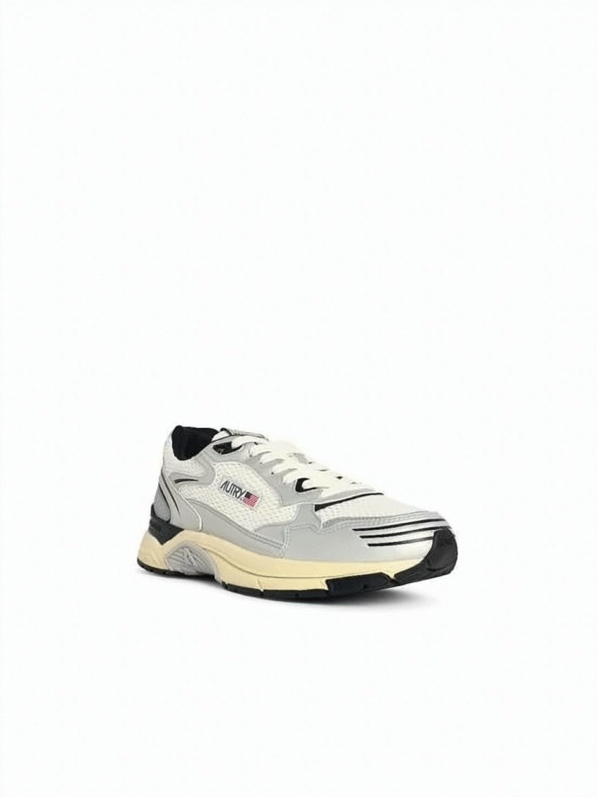 Autry Breathable Neutral Sneakers With Cushioned Sole