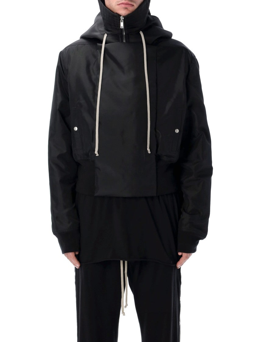 Drkshdw By Rick Owens Cropped Alice Parka