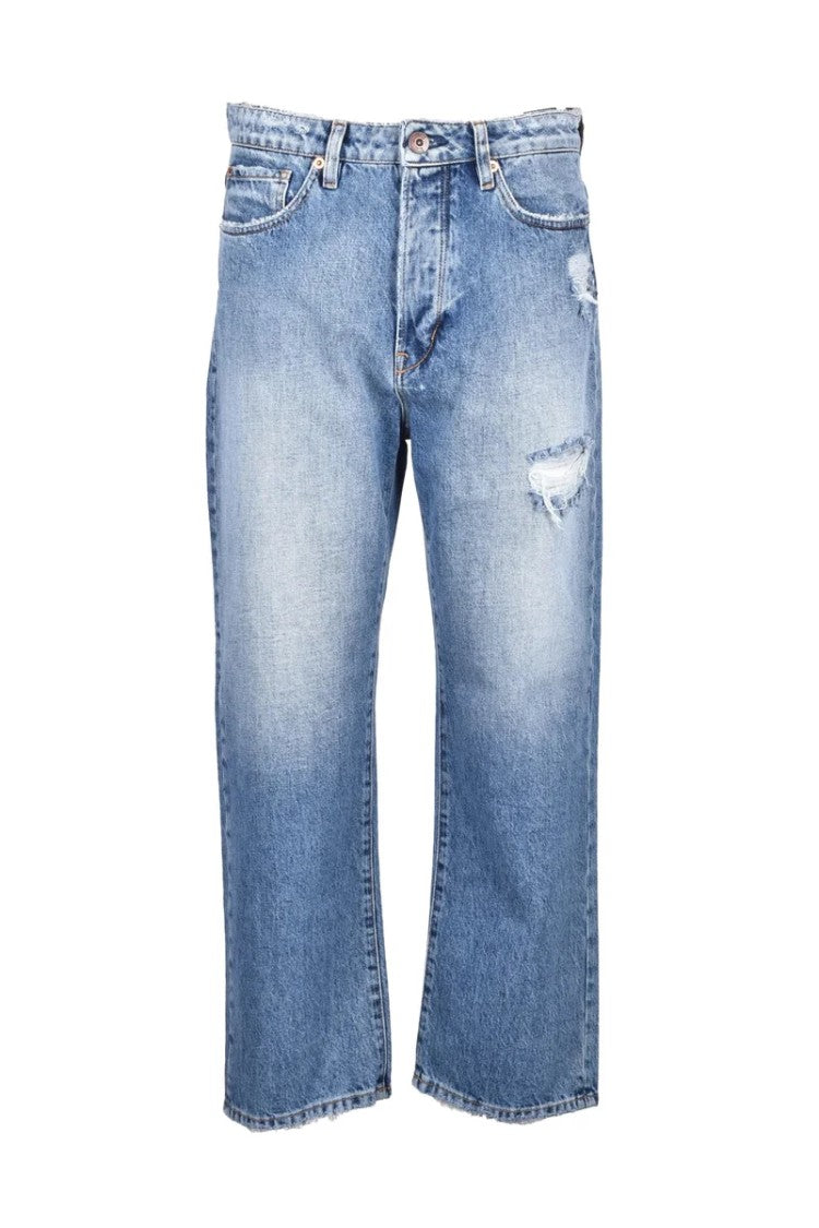 3X1 Sabina Girlfriend Jeans - Light Blue