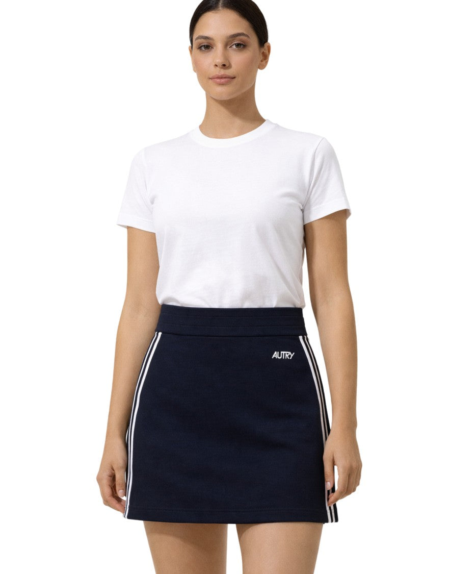 Autry Knitted Blue Women’S Skirt
